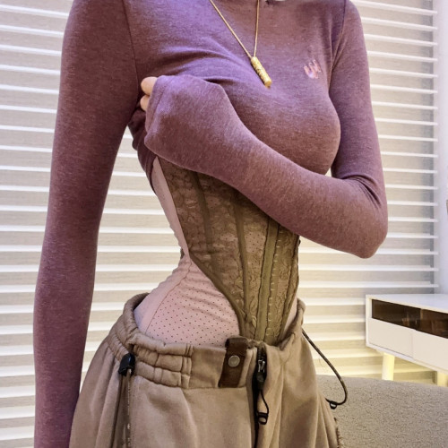 25骨秋冬新款高級護腰加壓透氣無痕乳膠腰帶産後束腰運動強壓舒適