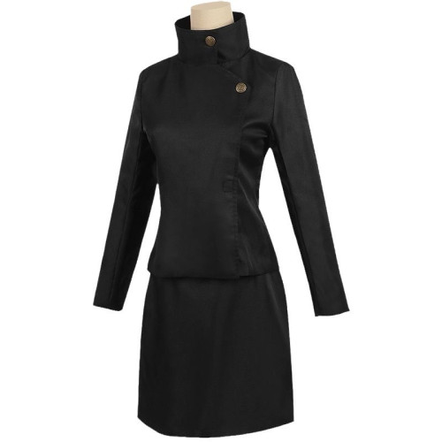 咒術迴戰高專五條悟cos服裝製服全套學生版家入硝子全套黑色
