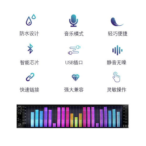爆款汽車軟屏柔性usb車用電子軟屏APP藍牙車用廣告屏