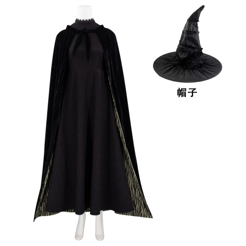 魔法壞女巫女主格琳達Glinda 艾芙芭cos服裝全套萬聖節女巫演出服