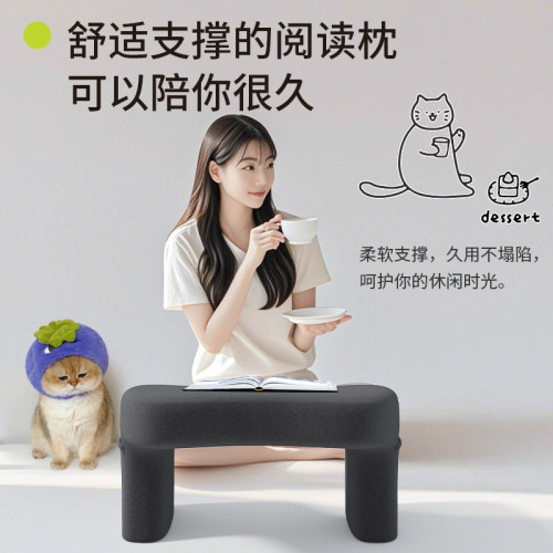 床上懶人多功能遊戯閲讀枕老人靠墊學習桌學生家用電腦桌臥室書桌