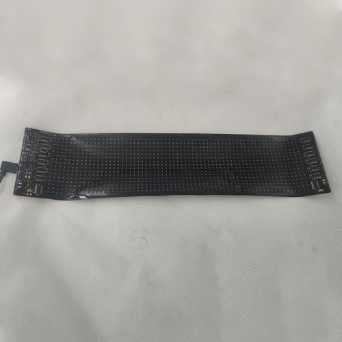 汽車車用LED屏柔性顯示屏APP藍牙智能車貼廣告屏惡魔之眼像素軟屏