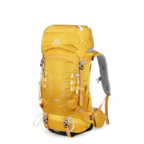 艾王升級35+5L耐磨戶外防潑水負重登山包旅遊露營雙肩後背包大容量