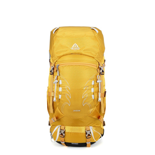 艾王升級35+5L耐磨戶外防潑水負重登山包旅遊露營雙肩後背包大容量