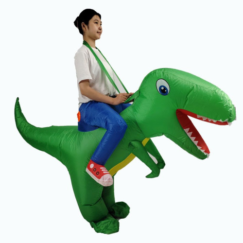 大頭恐龍衣服充氣服兒童人偶搞怪萬聖節幼兒園演出服裝戶外表演服