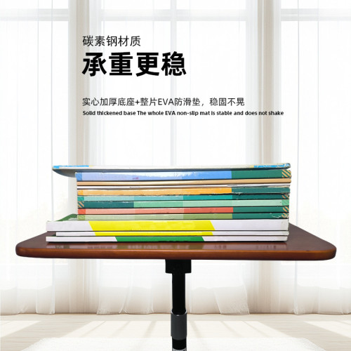 木質看書架兒童早讀落地閲讀支架樂譜架讀書架誦經可伸縮閲讀支架