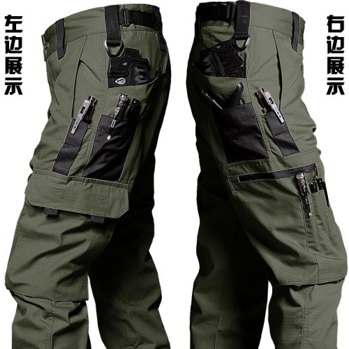 夏季執政官戶外聖甲蟲工裝褲機能男速乾戰術褲美式美軍黑色作訓褲