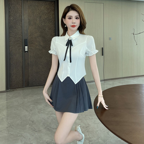 2025新款酒店足療spa技師工作服套氣質jk製服沐足店技師工衣-1502