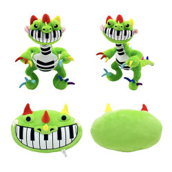 新品pianosaurus plush 波比遊戯鋼琴恐龍毛絨玩具玩偶公仔