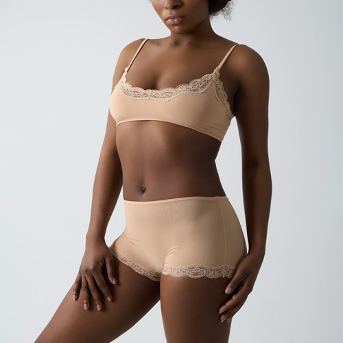 FITS EVERYDODY LACE SET 法式性感蕾絲內衣套裝女薄款聚攏無杯墊