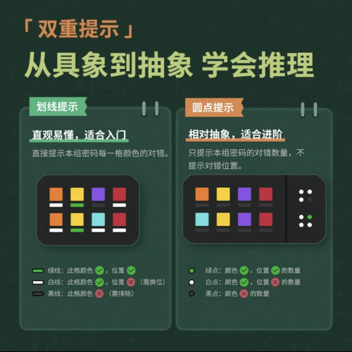 計客超級密碼機益智玩具珠璣棋兒童邏輯推理思維訓練GiiKER新品