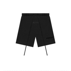 ss22-Essentials小標植絨薄款五分短褲SHORT