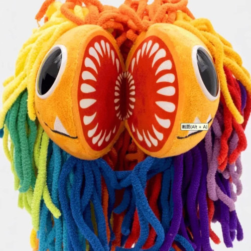 新品yarnaby plush 波比彩色獅子毛絨玩具玩偶毛絨公仔