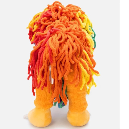 新品yarnaby plush 波比彩色獅子毛絨玩具玩偶毛絨公仔