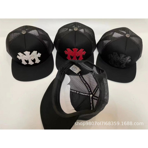 Chrome hearts 美式潮牌新款情侶夏季trucker cap 遮陽帽