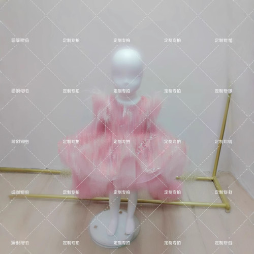 童禮服來圖製作兒童禮服女童禮服重工禮服來圖生日晚禮服