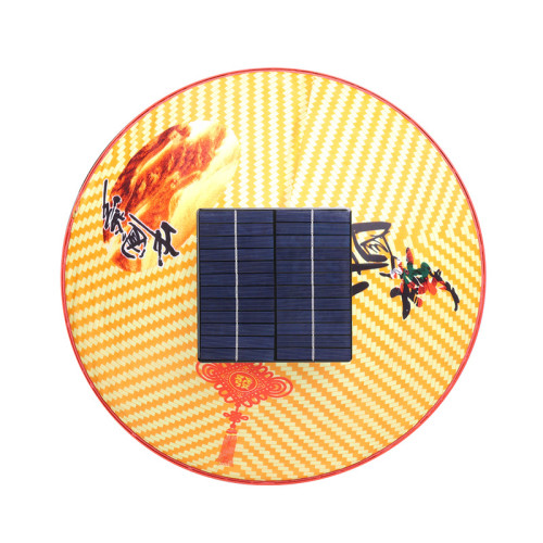 太陽能風扇帽防暑遮陽戶外乾農活斗笠帽大簷帽帶風扇充電
