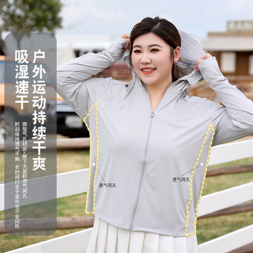 夏季新款透氣防曬衣防紫外線寬松防曬外套大帽簷防曬衫戶外防曬服