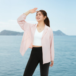 【簡約輕戶外輕薄透氣連帽防曬衣】纖莉秀大碼女裝胖mm2025夏新款