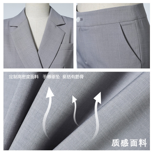 高級感西裝套裝女2025新款夏季短袖西服外套ol氣質通勤職業工作服