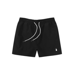 polo沙灘褲男裝速乾五分褲 夏季寬松大碼度假青年3分休閒運動短褲