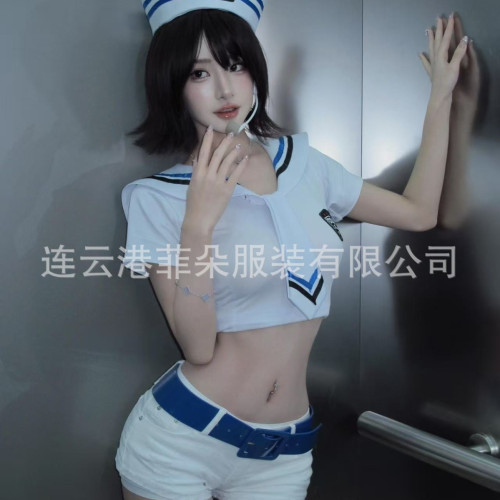 性感學院風校園服裝純欲cosplay製服套裝清純少女學生JK水手服女