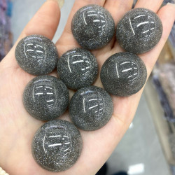 半圓爆閃細閃半面貼片 DIY服飾頭飾耳環耳釘配件材料散珠
