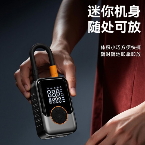 車用無線充氣泵可攜式汽車用電動打氣筒小轎車輪胎車用充氣泵