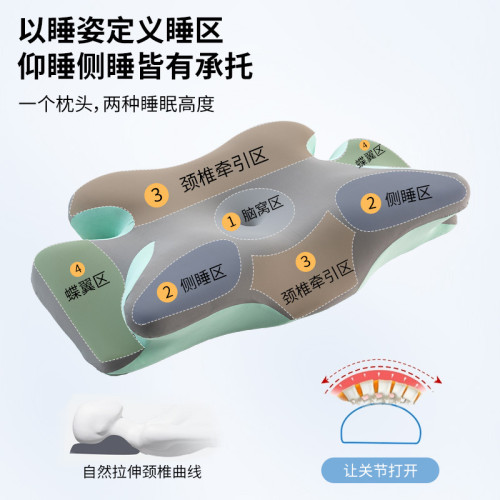 新款記憶枕護頸椎記憶棉枕頭 慢迴彈零壓記憶海綿枕頭