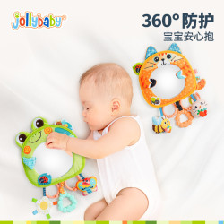 jollybaby趣味車用鏡子掛件兒童座椅專用玩具車內觀察嬰兒反光鏡