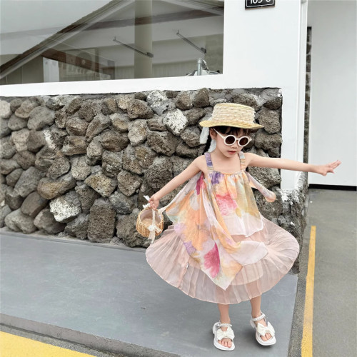 三亞沙灘裙親子裝夏裝一家四口母女母子三口嬰兒海邊度假短袖T恤