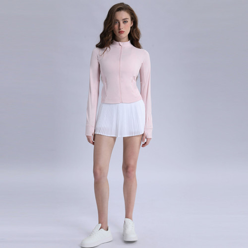Lightewight防曬衣女夏季修身短款皮膚衣抗紫外線瑜伽服女UPF50+