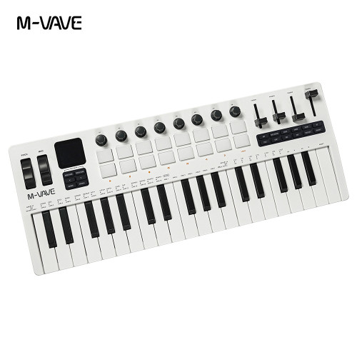 37鍵MIDI鍵磐合成器移動便攜制作電音編曲可充電