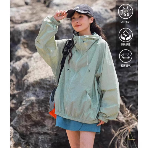 好質量多功能戶外輕薄透氣防曬衣女夏防紫外線透氣防曬服外套潮