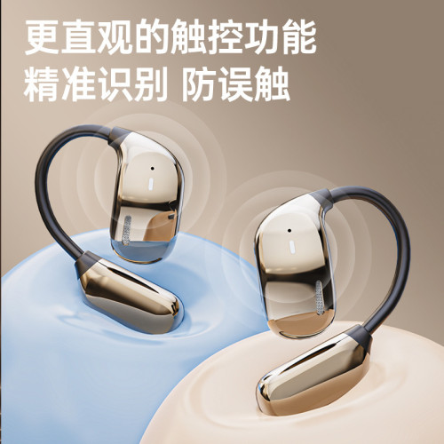 JM16翻譯耳機彩色螢幕觸控智能降噪長續航掛耳式藍牙耳機