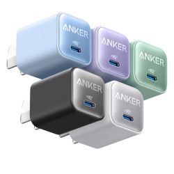 安克充電器快充插頭安心充30W-A2147