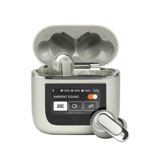 Miniso智能翻譯v8彩色螢幕觸控ANC主動降噪 LCD無線藍牙耳機適用於JBL