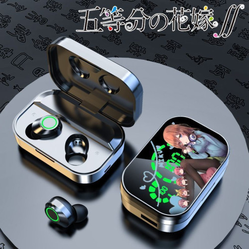 【中野三玖日文提示音】五等分的花嫁二次元通用5.3藍牙耳機無線