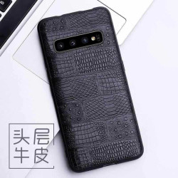 適用三星S21/22Plus/S20手機殼真皮Note20牛皮全包防摔高檔保護套