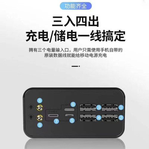3c超大容量充電寶100000安培5萬戶外可攜式手機通用電