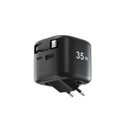 35W氮化鎵充電器適用蘋果16快充充電器TYPEC線華爲超級快充PD快充