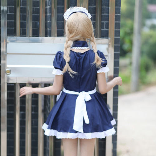 原創秋葉原日系萌女僕服 經典女僕裝 COSPLAY演出服  萬聖節服裝