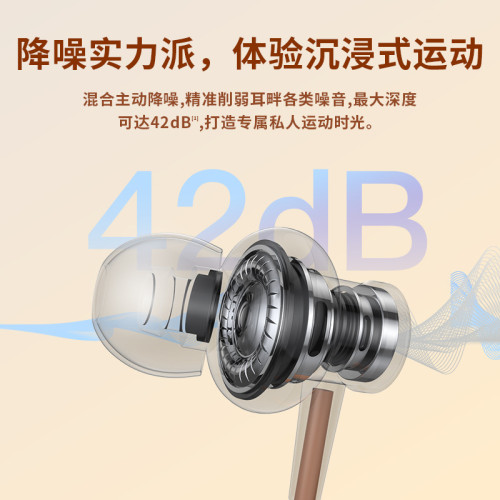 ANC降噪掛脖耳機雙耳掛脖式超長續航聲控藍牙耳機5.3磁吸