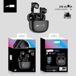 新款 K330 ultra 鋅合金倉高質量半入耳式運動藍牙耳機重低音