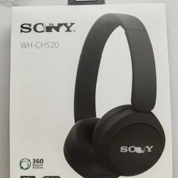 【自營】適用Sony/ WH-CH520 頭戴式無線藍牙耳機立體聲舒適佩戴