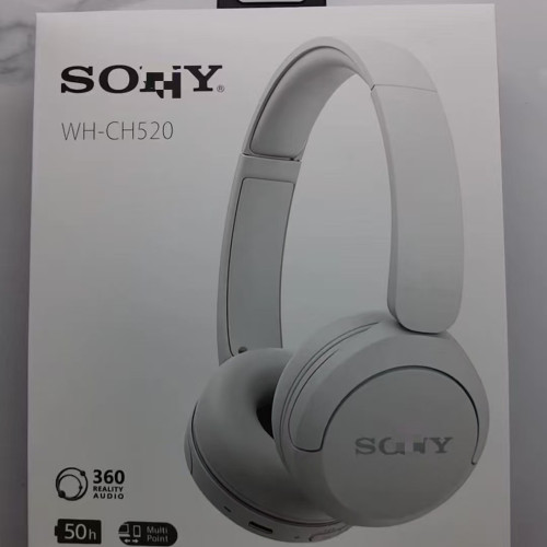 【自營】適用Sony/ WH-CH520 頭戴式無線藍牙耳機立體聲舒適佩戴