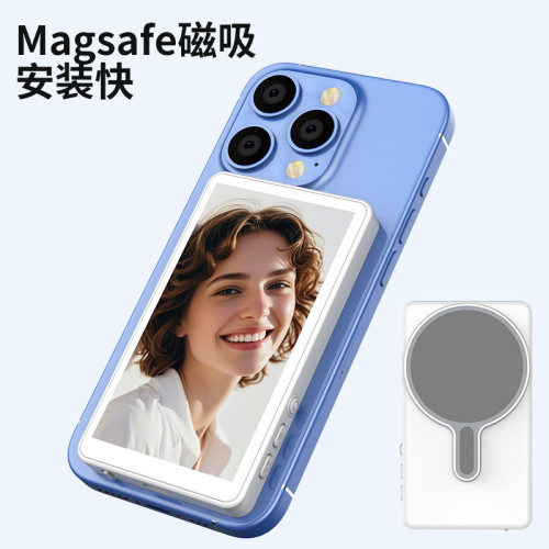 2025新款手機後置自拍顯示屏鏡高清同屏投影器可攜式配件監視器