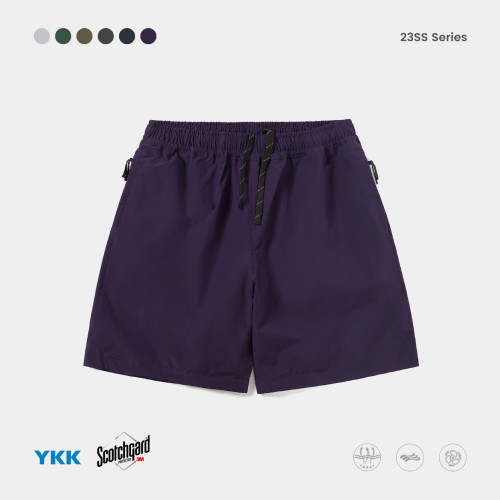TRS男裝|24SS日系戶外Scotchgard整理吸溼排汗速乾短褲男式沙灘褲