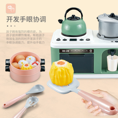 兒童玩具倣真迷你廚具工具烹飪烘焙烤磐餐廚過家家玩具套裝