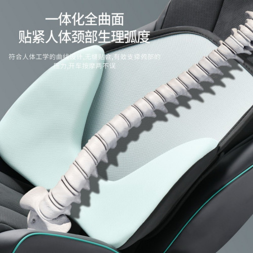 汽車腰靠腰托夏季專用記憶棉鋼絲透氣座椅冰絲護腰靠背車用用靠墊